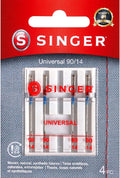4723 Universal Regular Point Sewing Machine Needles, Size 90/14, 4-Count